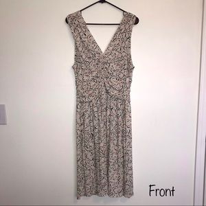 Anthropologie Deletta Cloudrose Dress